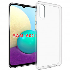 TPU чохол Epic Transparent 1,5mm для Samsung Galaxy A02 - Безбарвний (прозорий)