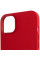 Чехол Silicone case (AAA) full with Magsafe для Apple iPhone 12 Pro / 12 (6.1) - Красный / Red - фото