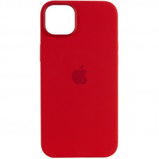 Чохол Silicone case (AAA) full with Magsafe для Apple iPhone 12 Pro / 12 (6.1) - Червоний / Red