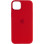 Чохол Silicone case (AAA) full with Magsafe для Apple iPhone 12 Pro Max (6.7) - Червоний / Red