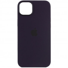 Чехол Silicone case (AAA) full with Magsafe для Apple iPhone 12 Pro Max (6.7) - Фиолетовый / Amethyst