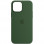 Чохол Silicone case (AAA) full with Magsafe для Apple iPhone 13 Pro (6.1) - Зелений / Clover