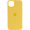 Чохол Silicone case (AAA) full with Magsafe для Apple iPhone 14 Pro (6.1) - Жовтий / Sunglow