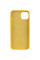 Чехол Silicone case (AAA) full with Magsafe для Apple iPhone 14 Pro (6.1) - Желтый / Sunglow