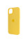 Чохол Silicone case (AAA) full with Magsafe для Apple iPhone 14 Pro (6.1) - Жовтий / Sunglow