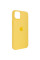 Чохол Silicone case (AAA) full with Magsafe для Apple iPhone 14 Pro (6.1) - Жовтий / Sunglow