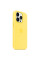 Чехол Silicone case (AAA) full with Magsafe для Apple iPhone 14 Pro (6.1) - Желтый / Canary Yellow