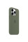 Чохол Silicone case (AAA) full with Magsafe для Apple iPhone 14 Pro (6.1) - Зелений / Olive - фото