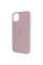 Чохол Silicone case (AAA) full with Magsafe для Apple iPhone 14 Pro Max (6.7) - Рожевий / Chalk Pink