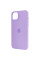 Чехол Silicone case (AAA) full with Magsafe для Apple iPhone 14 Pro Max (6.7) - Сиреневый / Lilac - фото