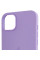 Чехол Silicone case (AAA) full with Magsafe для Apple iPhone 14 Pro Max (6.7) - Сиреневый / Lilac - фото