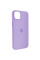 Чехол Silicone case (AAA) full with Magsafe для Apple iPhone 14 Pro Max (6.7) - Сиреневый / Lilac - фото