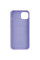 Чехол Silicone case (AAA) full with Magsafe для Apple iPhone 14 Pro Max (6.7) - Сиреневый / Lilac - фото