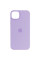 Чехол Silicone case (AAA) full with Magsafe для Apple iPhone 14 Pro Max (6.7) - Сиреневый / Lilac - фото