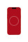 Чохол Silicone case (AAA) full with Magsafe and Animation для Apple iPhone 12 Pro / 12 (6.1) - Червоний / Red - фото