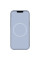 Чохол Silicone case (AAA) full with Magsafe and Animation для Apple iPhone 12 Pro / 12 (6.1) - Блакитний / Cloud Blue