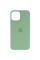 Чехол Silicone case (AAA) full with Magsafe and Animation для Apple iPhone 12 Pro / 12 (6.1) - Зеленый / Pistachio - фото