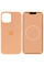 Чехол Silicone case (AAA) full with Magsafe and Animation для Apple iPhone 12 Pro / 12 (6.1) - Оранжевый / Cantaloupe - фото