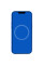 Чехол Silicone case (AAA) full with Magsafe and Animation для Apple iPhone 12 Pro / 12 (6.1) - Синий / Capri Blue - фото