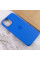 Чехол Silicone case (AAA) full with Magsafe and Animation для Apple iPhone 12 Pro / 12 (6.1) - Синий / Capri Blue