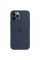 Чехол Silicone case (AAA) full with Magsafe and Animation для Apple iPhone 12 Pro Max (6.7) - Синий / Deep navy - фото