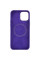 Чехол Silicone case (AAA) full with Magsafe and Animation для Apple iPhone 12 Pro Max (6.7) - Фиолетовый / Amethyst - фото