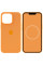 Чехол Silicone case (AAA) full with Magsafe and Animation для Apple iPhone 13 Pro Max (6.7) - Оранжевый / Marigold