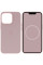 Чохол Silicone case (AAA) full with Magsafe and Animation для Apple iPhone 13 Pro Max (6.7) - Рожевий / Chalk Pink - фото