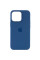 Чехол Silicone case (AAA) full with Magsafe and Animation для Apple iPhone 13 Pro Max (6.7) - Синий / Blue Jay