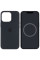 Чехол Silicone case (AAA) full with Magsafe and Animation для Apple iPhone 13 Pro Max (6.7) - Черный / Midnight