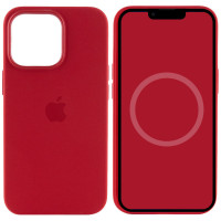 Чохол Silicone case (AAA) full with Magsafe and Animation для Apple iPhone 13 Pro (6.1) - Червоний / Red