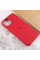 Чехол Silicone case (AAA) full with Magsafe and Animation для Apple iPhone 13 (6.1) - Красный / Red