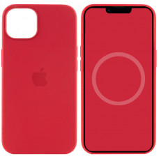 Чохол Silicone case (AAA) full with Magsafe and Animation для Apple iPhone 13 (6.1) - Червоний / Red