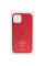 Чехол Silicone case (AAA) full with Magsafe and Animation для Apple iPhone 13 (6.1) - Красный / Red