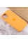 Чехол Silicone case (AAA) full with Magsafe and Animation для Apple iPhone 13 (6.1) - Оранжевый / Marigold