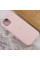 Чехол Silicone case (AAA) full with Magsafe and Animation для Apple iPhone 13 (6.1) - Розовый / Chalk Pink