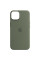 Чехол Silicone case (AAA) full with Magsafe and Animation для Apple iPhone 14 Pro (6.1) - Зеленый / Olive