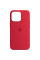 Чехол Silicone case (AAA) full with Magsafe and Animation для Apple iPhone 14 Pro (6.1) - Красный / Red - фото