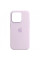 Чехол Silicone case (AAA) full with Magsafe and Animation для Apple iPhone 14 Pro (6.1) - Сиреневый / Lilac - фото