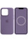 Чехол Silicone case (AAA) full with Magsafe and Animation для Apple iPhone 14 Pro Max (6.7) - Фиолетовый / Iris - фото