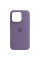 Чехол Silicone case (AAA) full with Magsafe and Animation для Apple iPhone 14 Pro Max (6.7) - Фиолетовый / Iris - фото