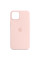 Чехол Silicone case (AAA) full with Magsafe and Animation для Apple iPhone 14 (6.1) - Розовый / Chalk Pink - фото