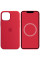 Чехол Silicone case (AAA) full with Magsafe and Animation для Apple iPhone 14 (6.1) - Красный / Red - фото