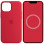 Чохол Silicone case (AAA) full with Magsafe and Animation для Apple iPhone 14 (6.1) - Червоний / Red