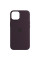 Чехол Silicone case (AAA) full with Magsafe and Animation для Apple iPhone 14 (6.1) - Фиолетовый / Elderberry - фото