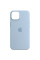 Чехол Silicone case (AAA) full with Magsafe and Animation для Apple iPhone 14 (6.1) - Голубой / Sky - фото