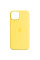 Чехол Silicone case (AAA) full with Magsafe and Animation для Apple iPhone 14 (6.1) - Желтый / Canary Yellow - фото