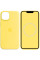 Чехол Silicone case (AAA) full with Magsafe and Animation для Apple iPhone 14 (6.1) - Желтый / Canary Yellow - фото