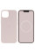 Чохол Silicone case (AAA) full with Magsafe and Animation для Apple iPhone 15 (6.1) - Рожевий / Light pink - фото