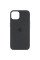 Чохол Silicone case (AAA) full with Magsafe and Animation для Apple iPhone 15 (6.1) - Чорний / Black